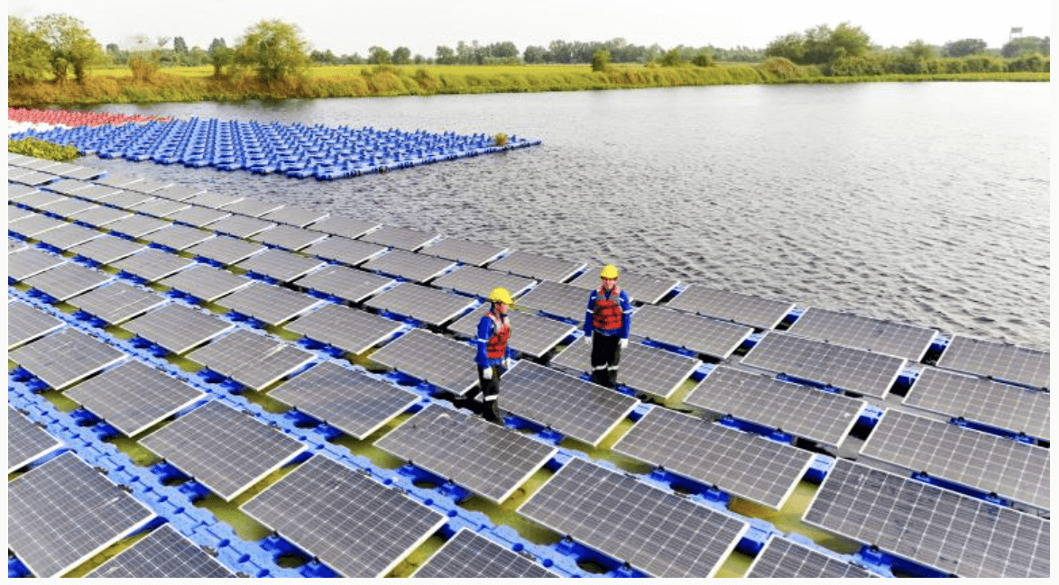 The huge potential of floating solar PV tech