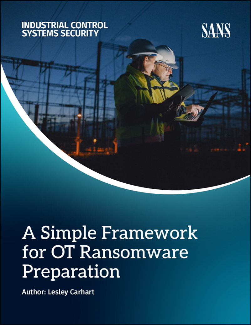 A Simple Framework for OT Ransomware Preparation - Colombia Inteligente