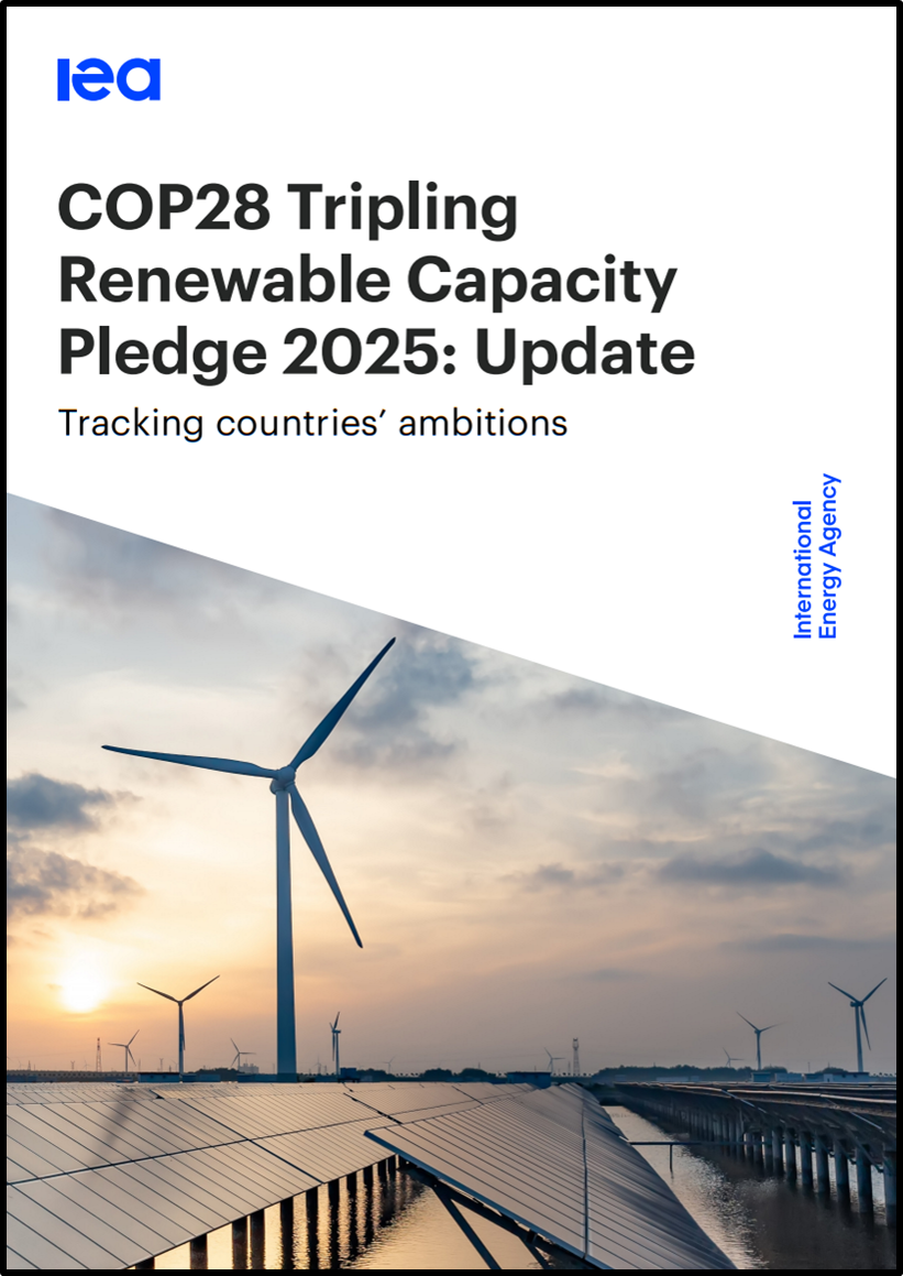 COP28 Tripling Renewable Capacity Pledge 2025: Update Tracking countries’ ambitions