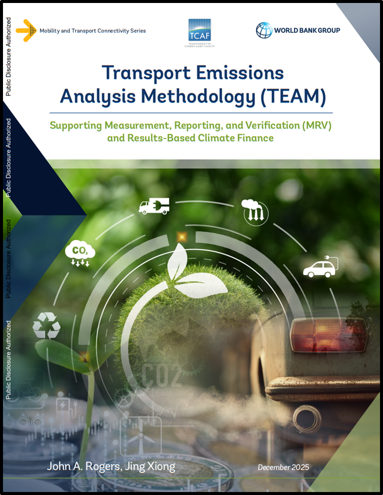 Transport Emissions Analysis Methodology (TEAM)