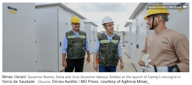 Microred 2 MWh refuerza resiliencia en pueblo más pequeño de Brasil