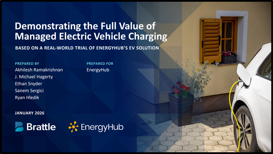 Demonstrating the Full Value of Managed Electric Vehicle Charging: BASED ON A REAL-WORLD TRIAL OF ENERGYHUB’S EV SOLUTION
