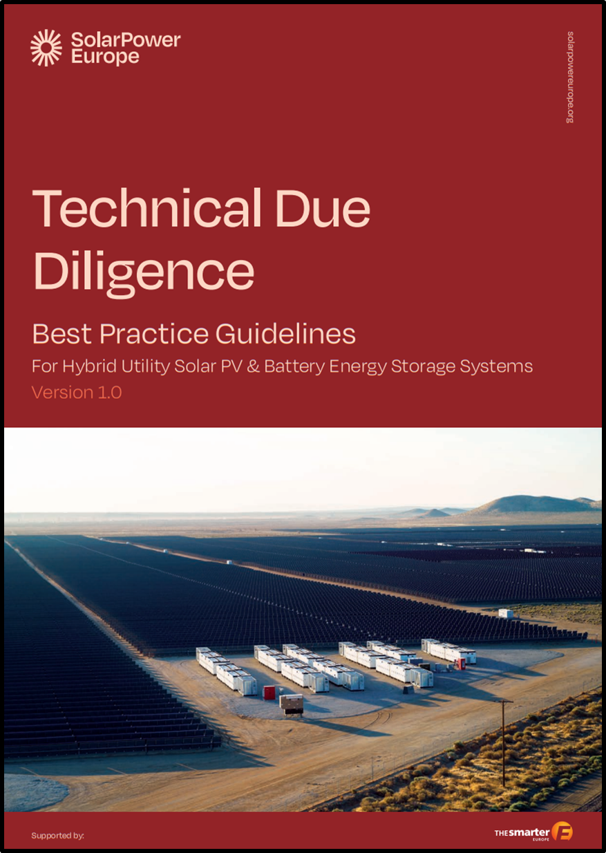 Technical Due Diligence Best Practice Guidelines For Hybrid Utility Solar PV & Battery Energy Storage Systems Version 1.0