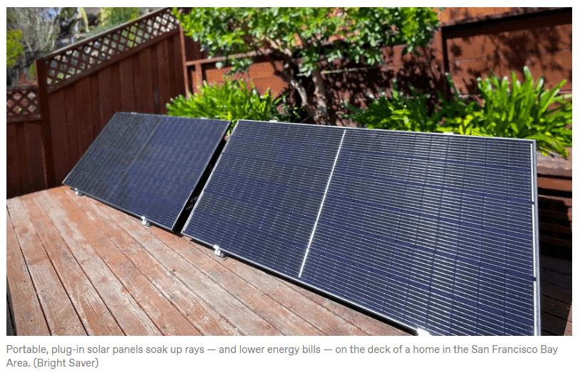 California impulsa solar enchufable y bombas de calor