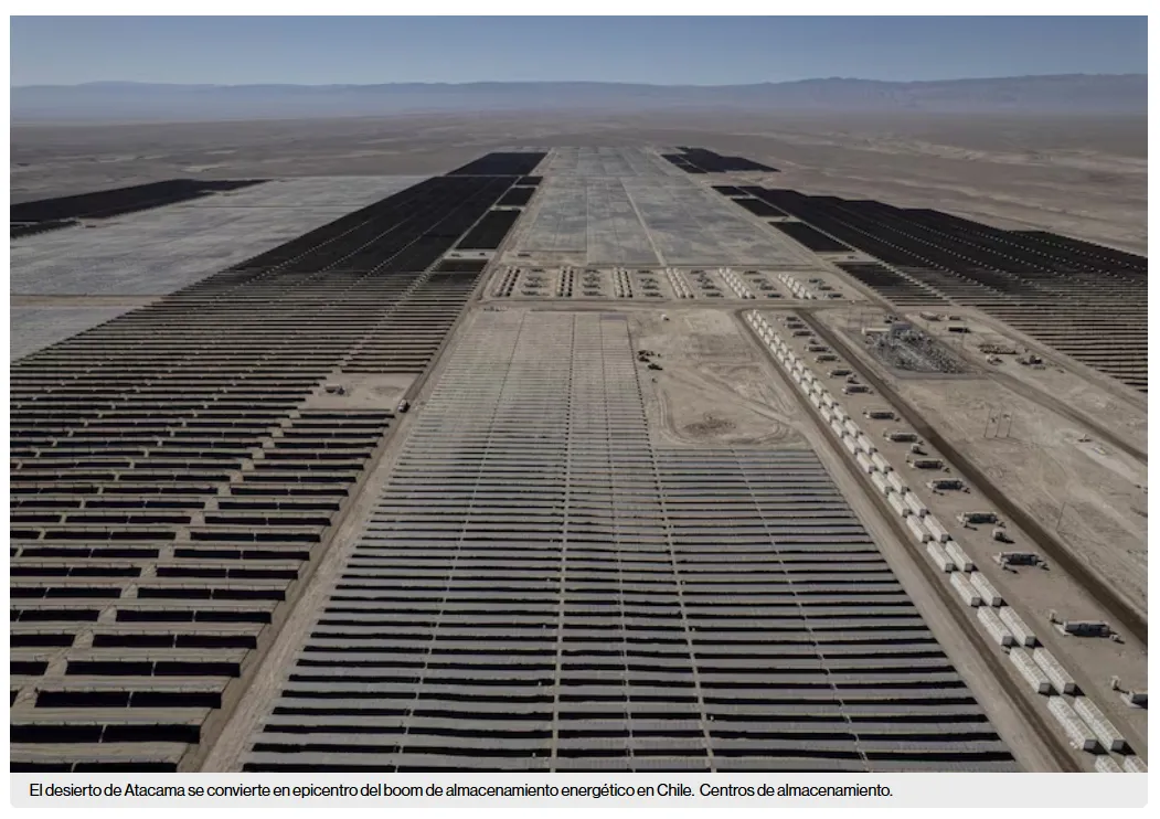 El almacenamiento energético a gran escala