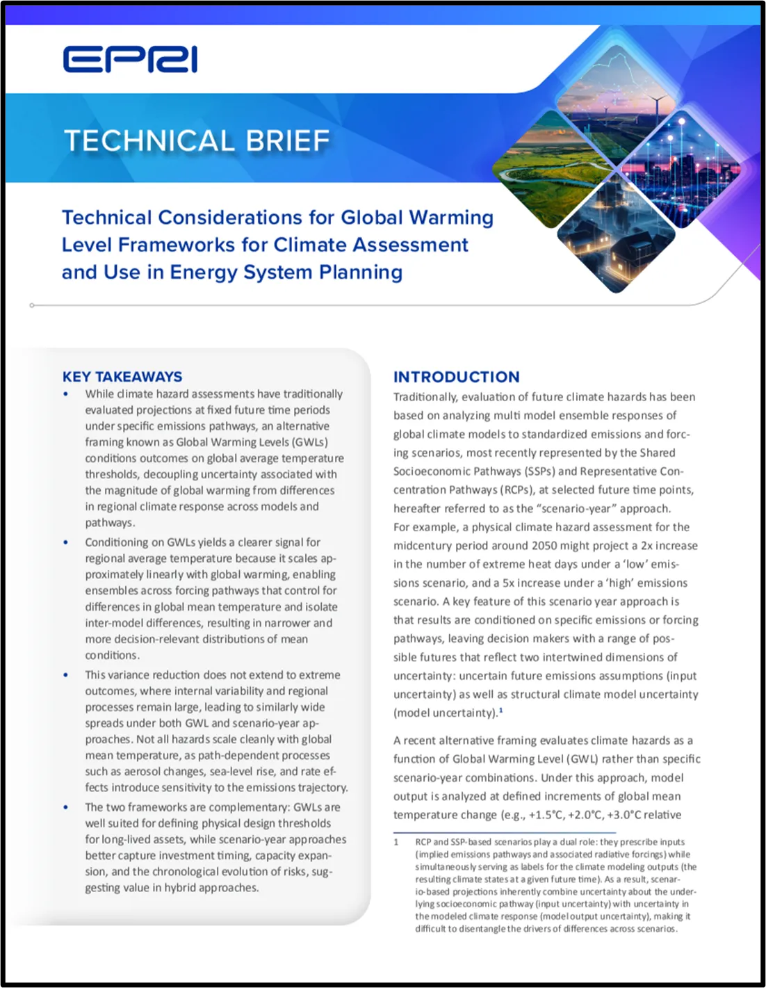 Technical Considerations for Global Warming Level Frameworks for Climate Assessment and Use in Energy System Planning