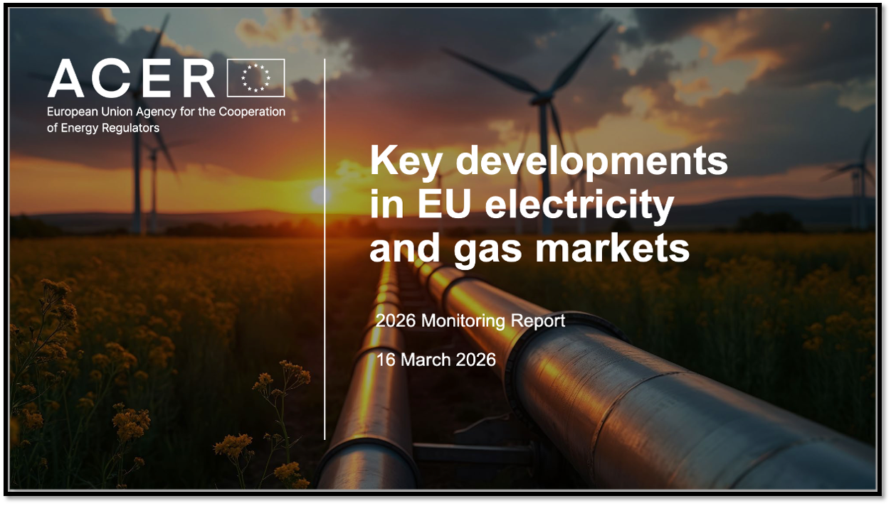 Key Developments in European Electricity and Gas Markets: 2026 Monitoring Report