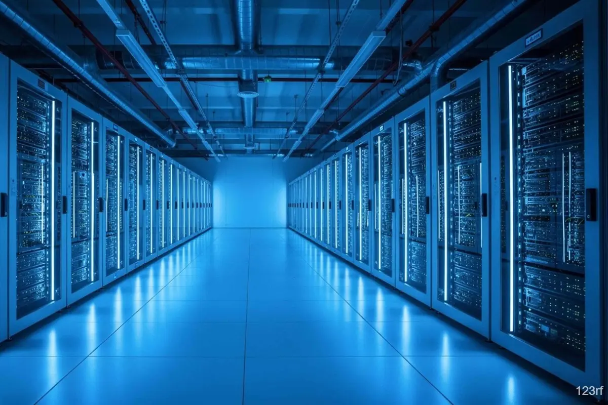 Imagen editorial sobre infraestructura eléctrica y centros de datos en Malasia.